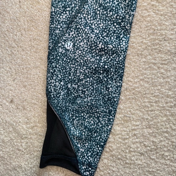 lululemon Inspire Tight II Full-On Luxtreme Pebble Print Size 6 - Picture 7 of 8